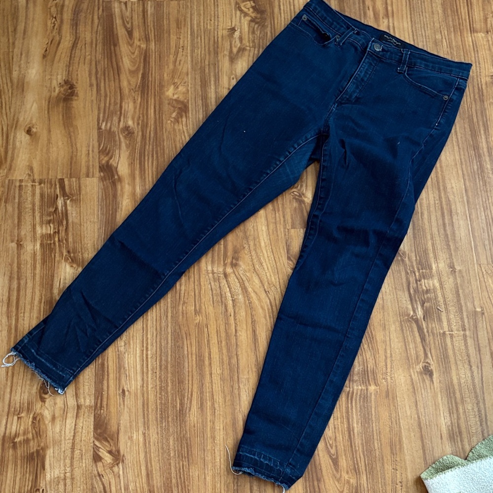 Banana Republic Deep Indigo Skinny Jeans